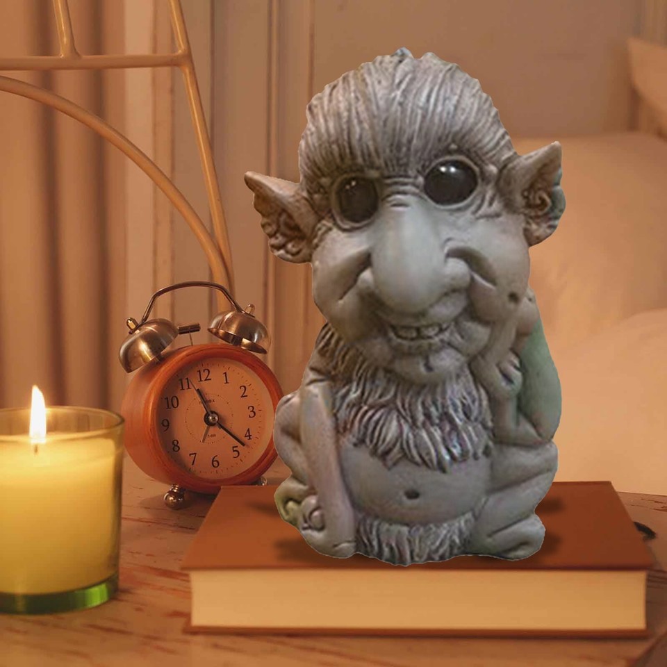 Small Ornament Set Family Statue Ornament Garden Ornament Ornament