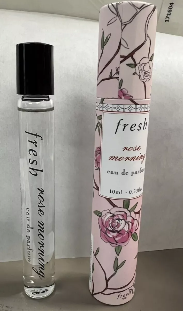 Fresh Rose Morning Eau De Parfum 0.33oz/10ml New With Box