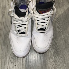 Nike Air Flight Lite II Mid trainer's shoes DJ2518 100 . Us 10 Pre Owned