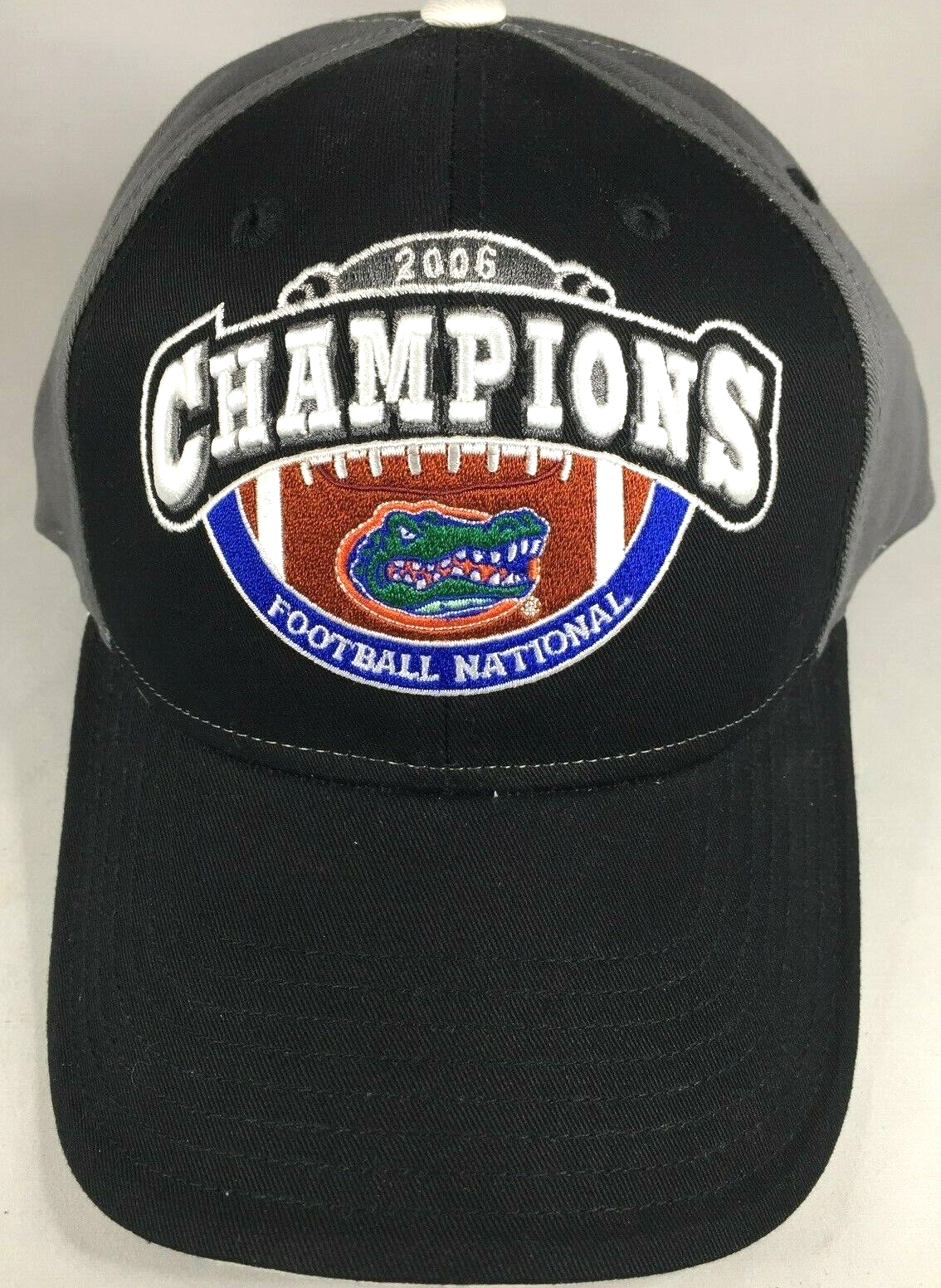Reebok Florida Gators Hat Mens 2006 Tostitos BCS Football National Champions New