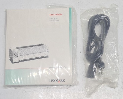 NEW - LEXMARK FORMS PRINTER 2390 PLUS 300CPS DOTPR DOT MATRIX SP 110V - 第 9/9 張圖片
