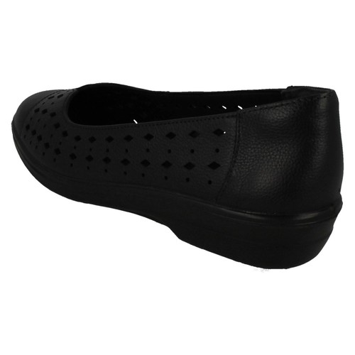 LADIES PADDERS ASIA NAVY WIDE FITTING SUMMER SHOES - Picture 4 of 9