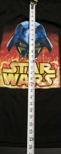 NWT New Lucas Films Star Wars Darth Vader Long Sleeve Black Shirt Youth XL - Picture 5 of 7