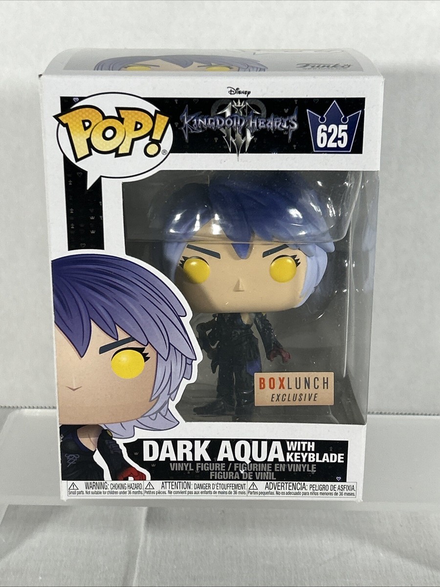 Vaulted Kingdom Hearts Dark Aqua w/ Keyblade BoxLunch