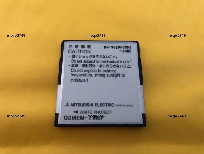 1PCS Mitsubishi FLASH CARD 2MB Q2MEM-2MBF Memory Card - Image 2 of 2