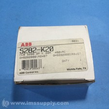 ABB S282-K20A Circuit Breaker, 20 Amp FNOB