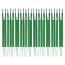 24 Pack 0.5mm Medium Point Glitter Coloring Pen Ink Gel Pen Refills Green