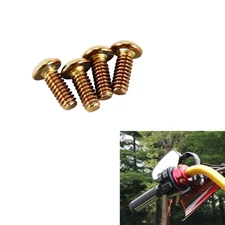 4PCS Gold Handlebar Switch Housing Screws for Harley 94-25 Softail Dyna Touring 