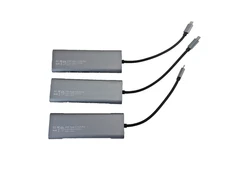 Lot of 3 - Hiearcool UCN3610 8 in 1 Multi-Port USB Type-C Hub - UNTESTED