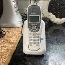 VTech CS6114 DECT 6.0 Digital Cordless Phone with Caller ID/Call Waiting, White