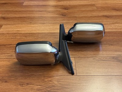 OEM 1978-1984 BMW E24 635CSi M6 Left Right Chrome Power Side Mirror Pair Set