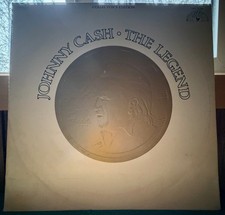 Johnny Cash The Legend 1970 2 LP set gate fold collectors edition VG Tested