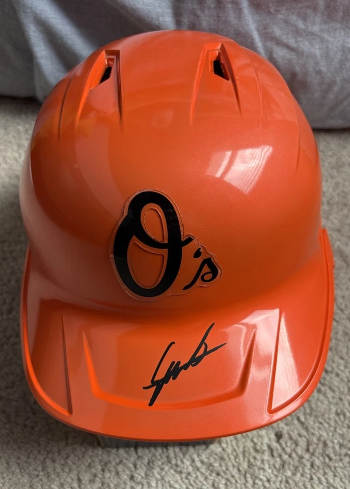 Samuel Basallo Signed Autographed Baltimore Orioles FULL SIZE Helmet JSA COA - Image 3 of 4