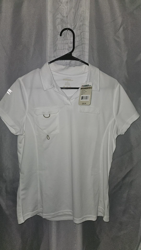 Camisa de pesca tejida grande para mujer UV 30+ nueva con etiquetas Foto 4 de 4
