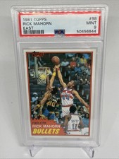 Rick Mahorn Bullets 1981 Topps Basketball Card #98