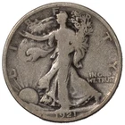 1921-P Walking Liberty Half Dollar 50c Very Good VG+
