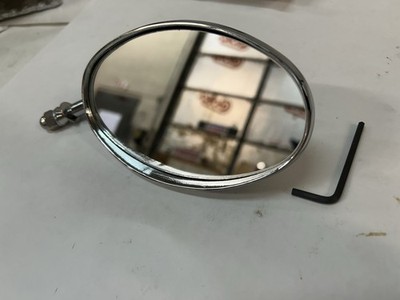#7459 Chrome Oval Die Cast Mirror 65-UP Models 