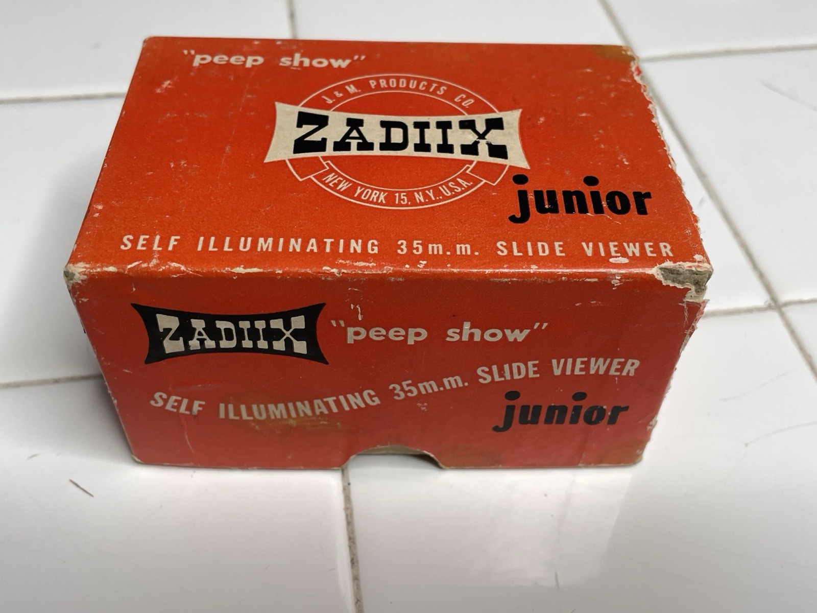 Vintage Zadiix Jr. Peep Show 35mm Slide Viewer