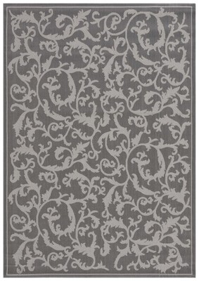 Safavieh Indoor / Outdoor Anthracite / Grey Area Rugs - CY6533-87