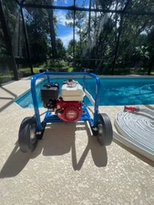 Brushfire Wildfire Pump and Hose Battle System for Swimming Pool - CA Package