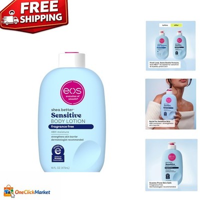 Sensitive Skin Body Lotion 16 Fl Oz - Pure, Fragrance-Free Hydration for Eczema