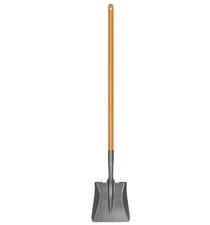 47 In. Wood Handle Carbon Steel Transfer Shovel
