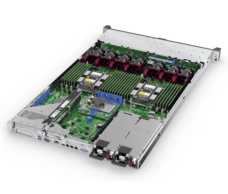 HP Enterprise ProLiant DL360 Gen10 6226R Xeon 2.9GHz 16-core 1P 32GB-RAM Server - Image 4 of 4