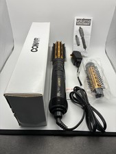 Conair 2-in-1 Hot Air Styling Combo w/ 1.5 in. Curling Brush and 1 in. Bristle