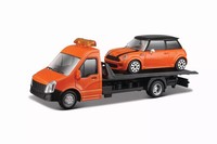 4893993013562 Street Fire Transport W Mini Cooper S 1:43 Bburago Bburago