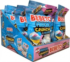 12 x 35g Bebeto Freeze Dried Marshmallow Individually Wrapped Crunchy Candy Bags