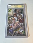 Ultimate Spider-Man #4 CGC JSA 9.8 Graded SIGNED J Scott Campbell Virgin Edition
