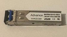 Image of Advance SFP Single mode Transceiver, 1.25Gb/s, 20KM DDM, 1310nm