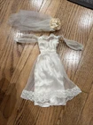 Vintage Barbie 1976 Satiny Sweet Spring Bride Dress & Veil #7176 Mattel