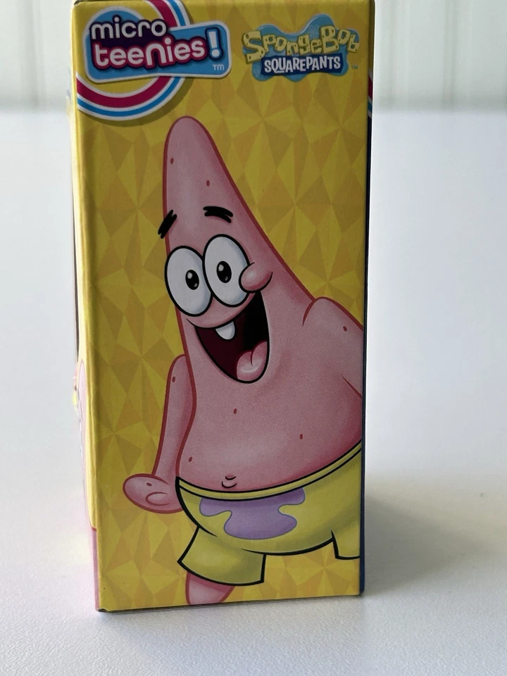 SpongeBob SquarePants Micro Teenies Plush I’m Ready Nickelodeon Basic Fun Toy - Image 3 of 4