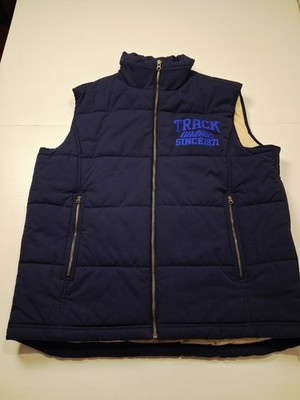 Nike Daunenjacke ärmellos blau Größe M