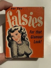 Gag 1950 H. FISHLOVE #625 FALSIES FOR THAT GLAMOUR LOOK GAG JOKE GIFT TEETH