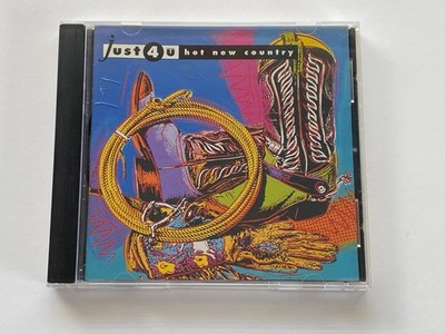 CD - JUST 4 U - Hot New Country - Various - Clean Used - GUARANTEED