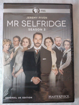 C22 Mr. Selfridge Masterpiece Season 3  Exceptional Story of Triumph DVD NEW