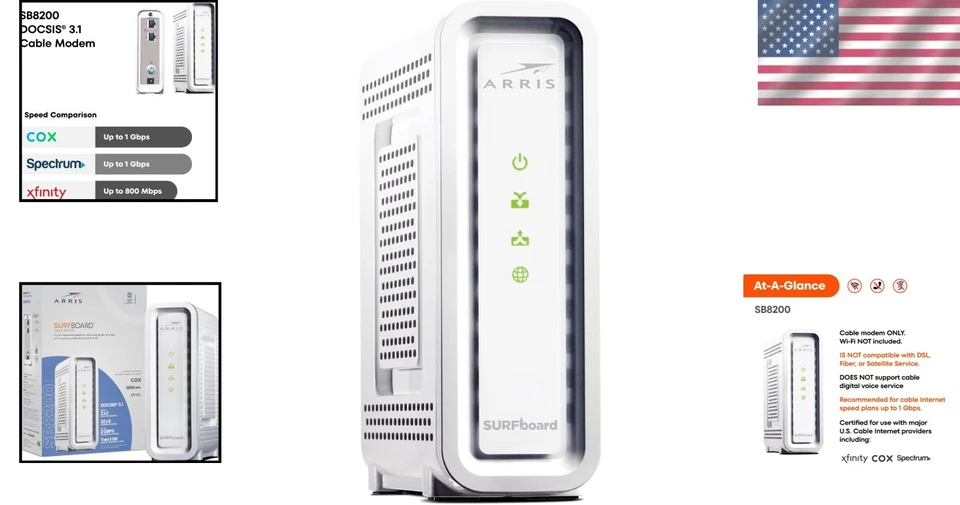 Own Your Modem: SURFboard Cable Modem for Xfinity, Spectrum - Image 2 of 4