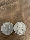 Franklin Half Dollars 90%
