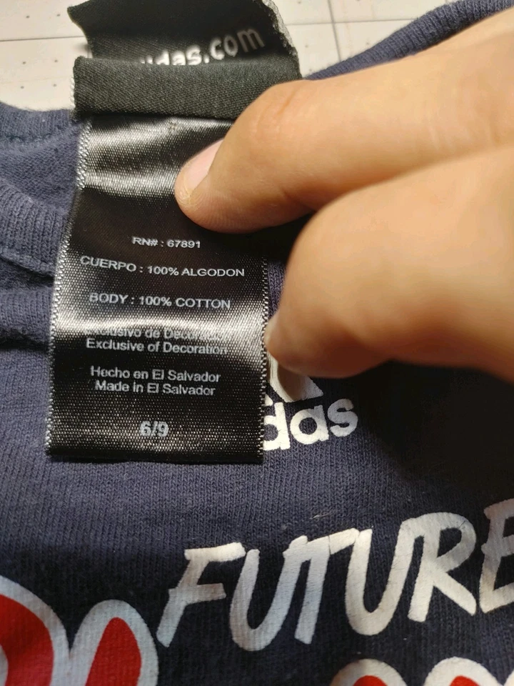 Adidas Boston Red Sox Size 6 to 9 Months Blue T Shirt - Image 2 of 2