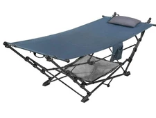 Member's Mark Portable Folding Hammock - for Camping, Patio, Backyard - Blue™