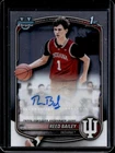 2025-26 Bowman Reed Bailey Chrome Auto Autograph 1st Prospect #CPA-RB