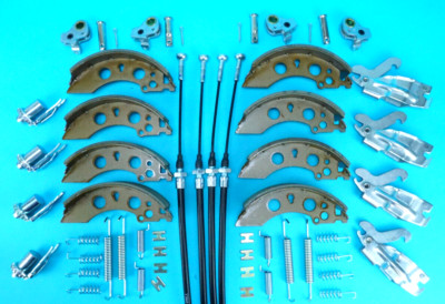 Brake Shoe, Cables and ALKO Service Kit for INDESPENSION Goods Trailer ...