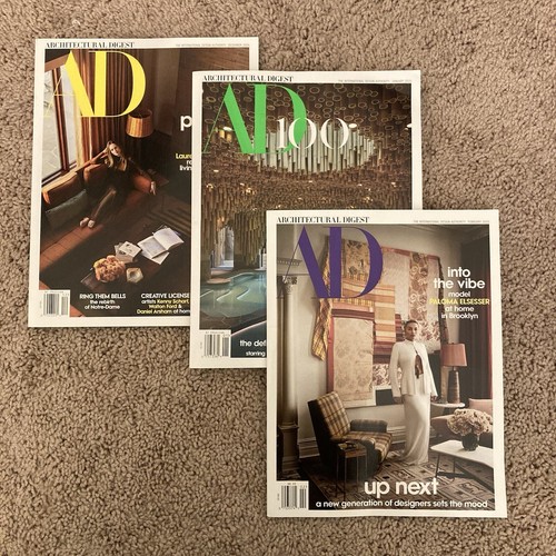 ARCHITECTURAL DIGEST MAGAZINE Lot Of 7 - Dec 2024 To June 2025 Issues Collection - Picture 3 of 12