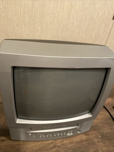 Toshiba TV VCR 13" Combo Retro Gaming MV13N3 No Remote - WORKS - Picture 3 of 14