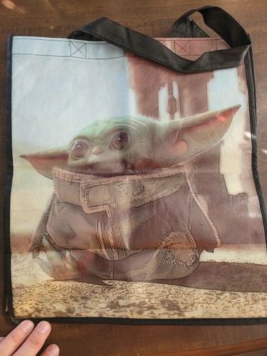 Bolso de Mano/Bolso de Truco o Trato STAR WARS Baby Yoda Reutilizable - Imagen 2 de 8