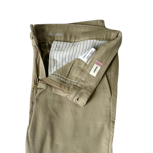 Dickies Women's Khaki Flex Skinny Fit Regular Twill Pant NWT Free Shipping - Picture 5 of 5