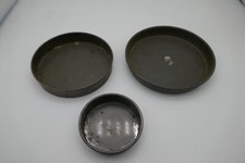 Vintage Set of 3 Different Round Pans Easy Bake Oven Accessory Part