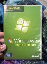 Microsoft Windows 7 Home Premium Upgrade  2 Discs 32 And 64 Bit Good Condition 